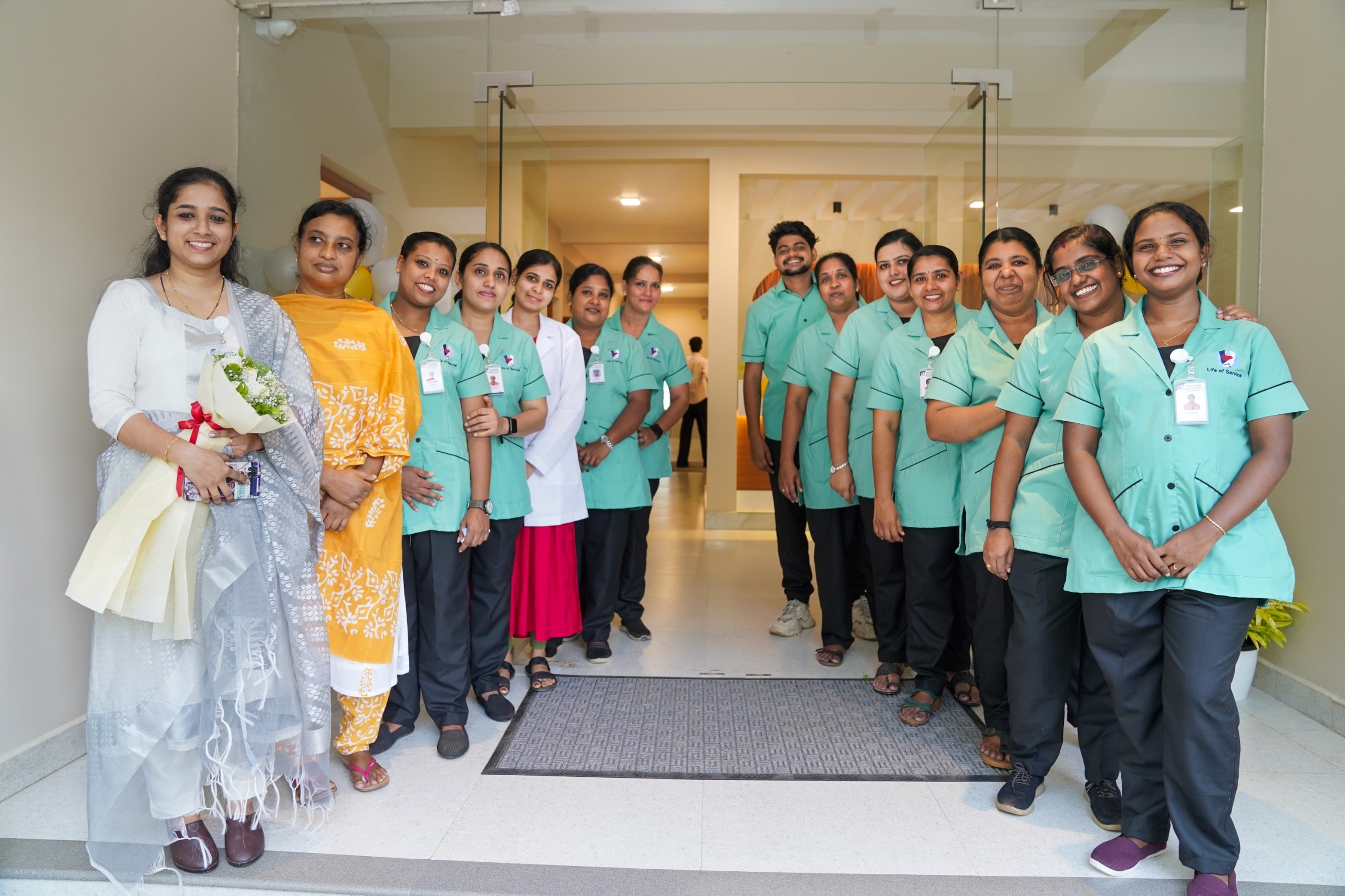 Life of Service nursing and caregiver team