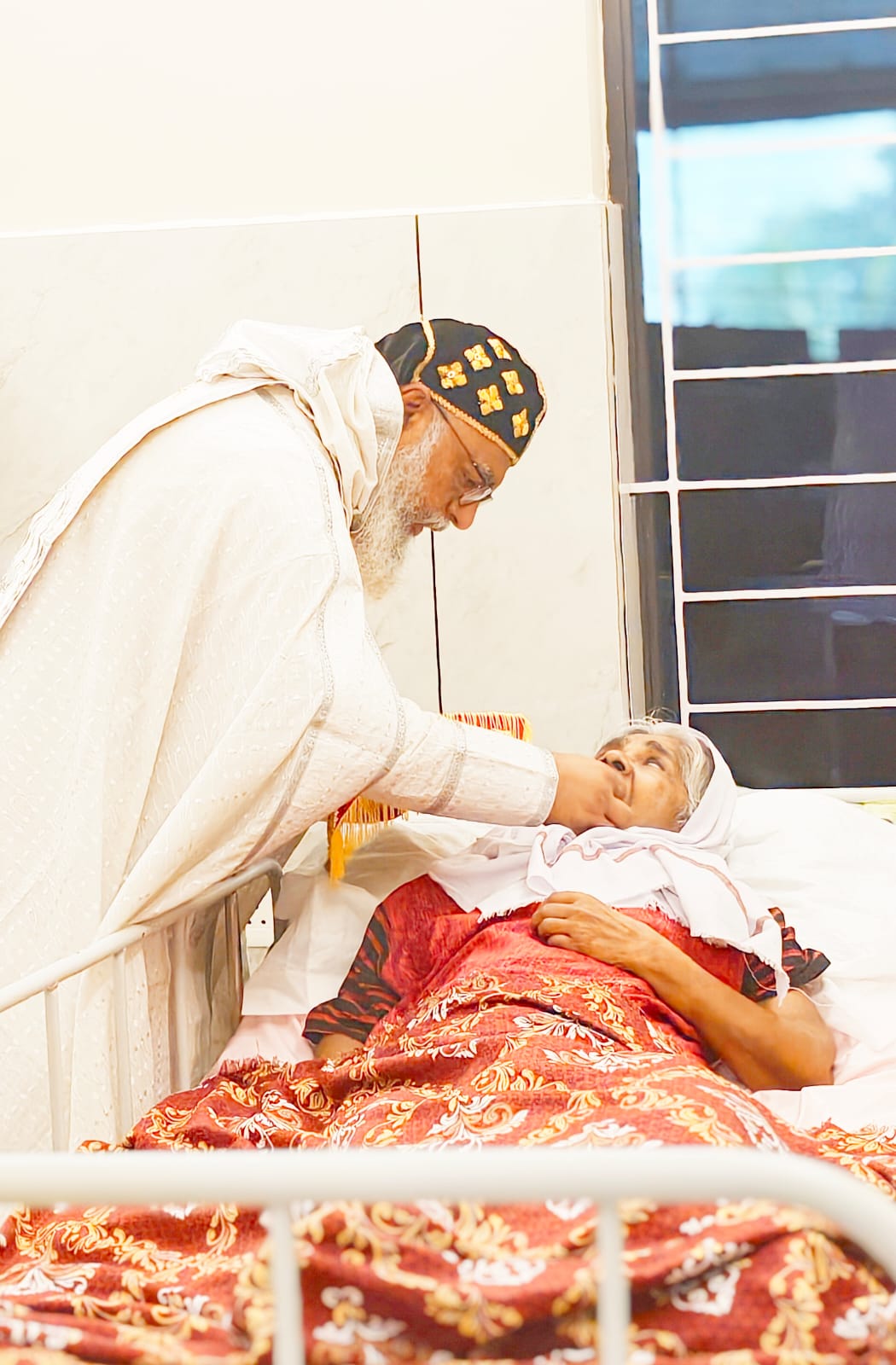 Compassionate bedside presence and companionship